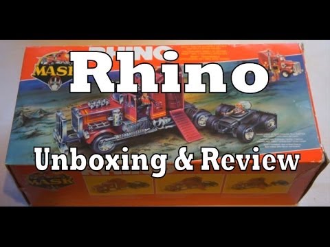 MASK Rhino Toy Review & Unboxing (Kenner M.A.S.K.) - YouTube