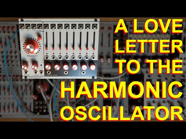 My favorite sounds from the Harmonic Oscillator - YouTube