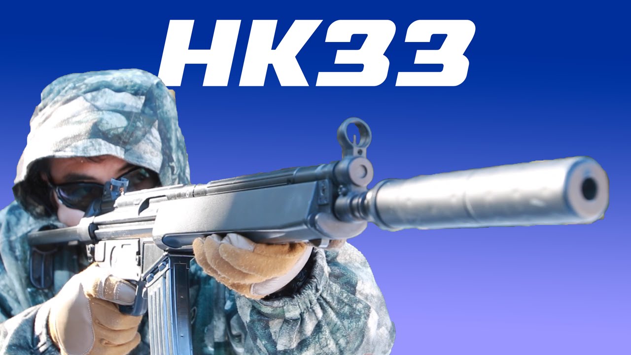 KSC HK33K 電動コッキングガンレビュー#170 - YouTube