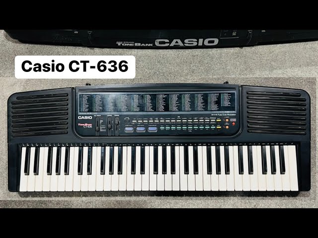 Casio ct-636 keyboard 🎹 ( Wilsons music instruments 03371476660