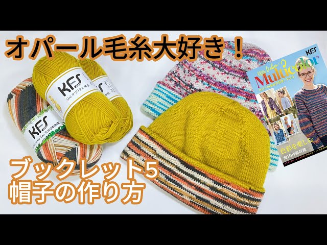Change it to suit your mood♪ Reversible knit hat [Booklet 5