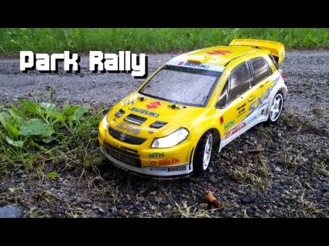 RC-Films: Tamiya TT-01 Suzuki SX4 WRC - Park Rally - YouTube