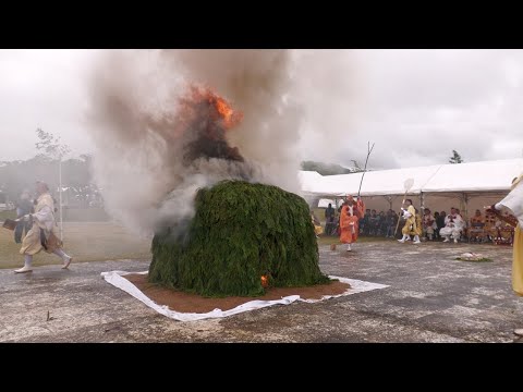 金峯山寺 沖縄戦終結八十年 平和祈念慰霊とも祈り採灯大護摩供