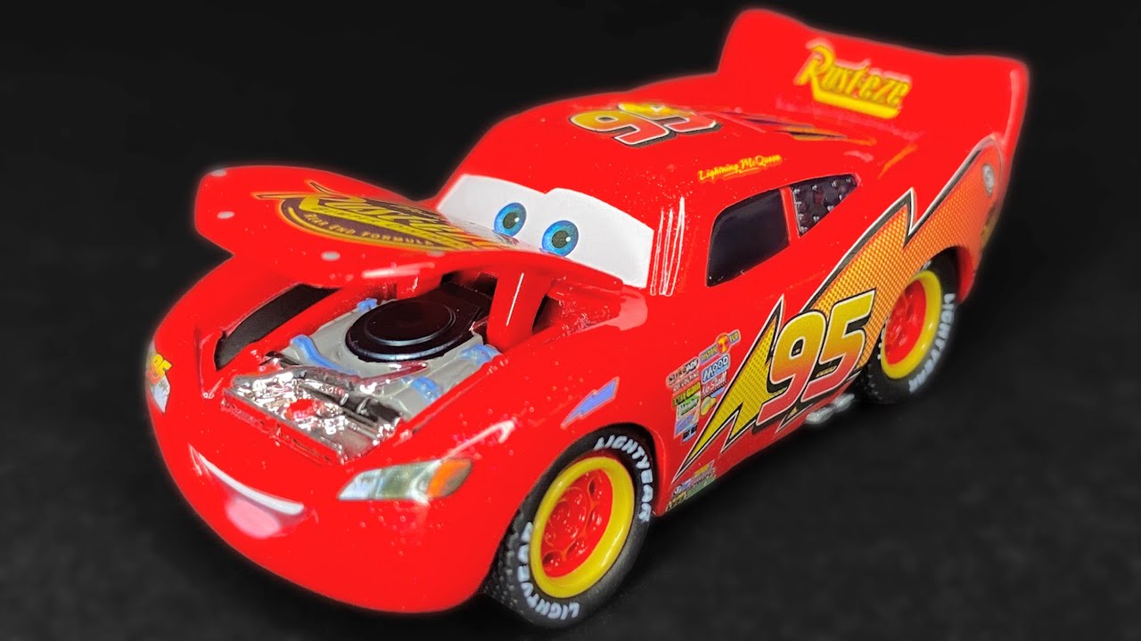 Mattel Precision Series Lightning McQueen Rust-Eze No.95 Piston