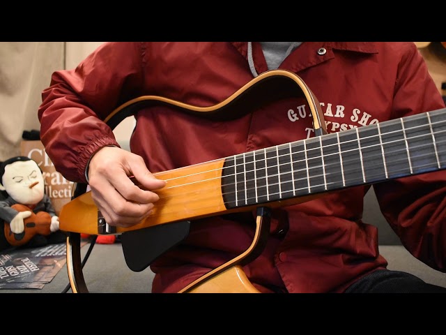 USED/YAMAHA SLG-120NW@guitarshoptantan - YouTube