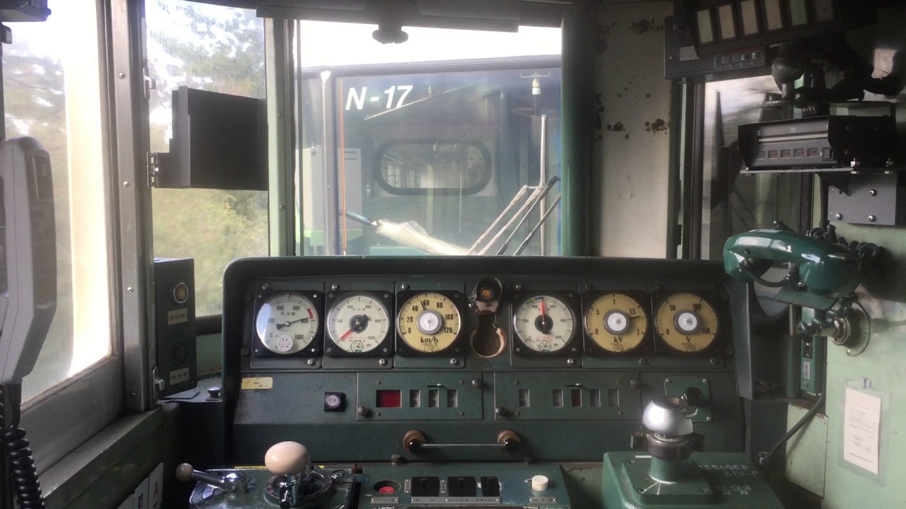 アナログな115系運転台 - YouTube