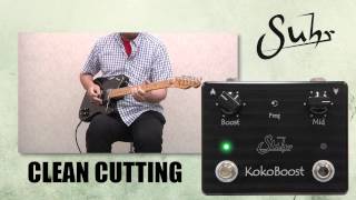 SUHR / ギター用エフェクター Koko Boost - YouTube