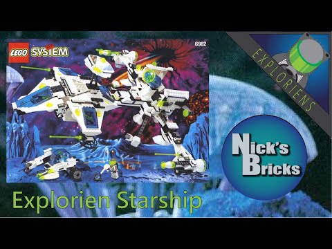 Lego 6982 - Explorien Starship - Exploriens - Nick's Bricks - YouTube
