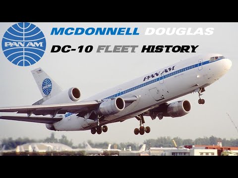 Pan Am McDonnell Douglas DC-10 Fleet History (1980-1985) - YouTube