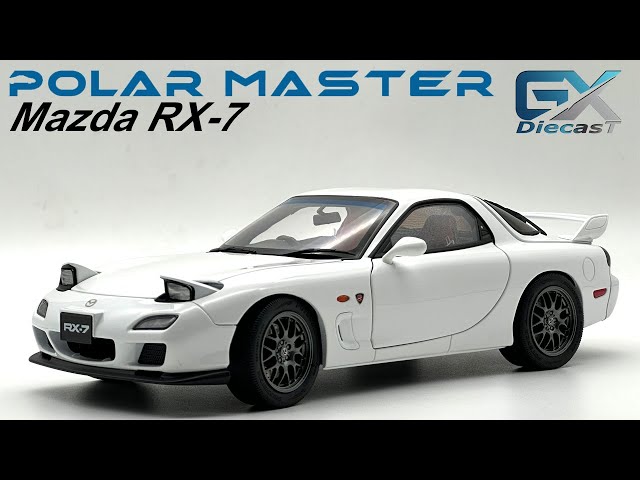 PolarMaster 1/18 Mazda RX-7 (WHITE) - YouTube