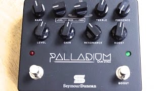 Seymour Duncan Palladium Gain Stage Overdrive Pedal - YouTube