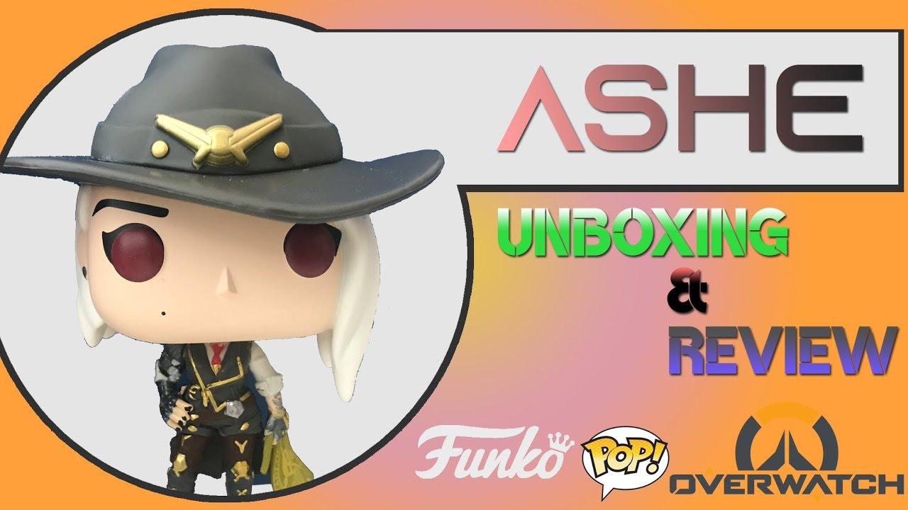 Funko Pop Overwatch Ashe Blizzcon Exclusive Unboxing & Review