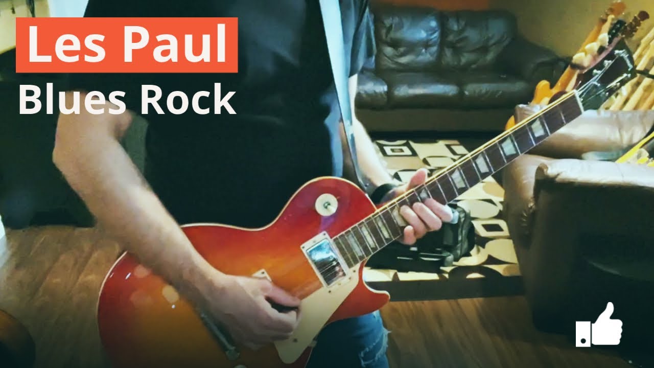 Les Paul Blues Rock! Line 6 Helix | Seymour Duncan 59's - YouTube