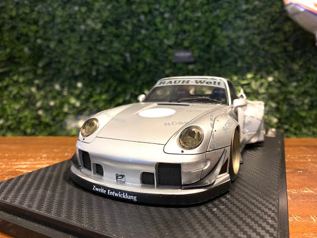 1/18 Ignition Model RWB Porsche 993 Silver Pig IG2682 - YouTube
