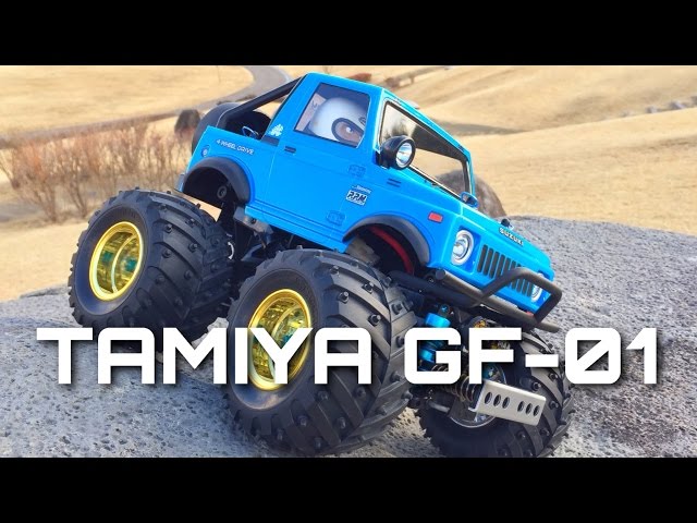 TAMIYA GF-01 NEW JIMNY BODY - YouTube