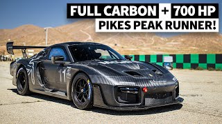 Jeff Zwart Tests the Insane 700hp Bare Carbon Porsche 935 Pikes