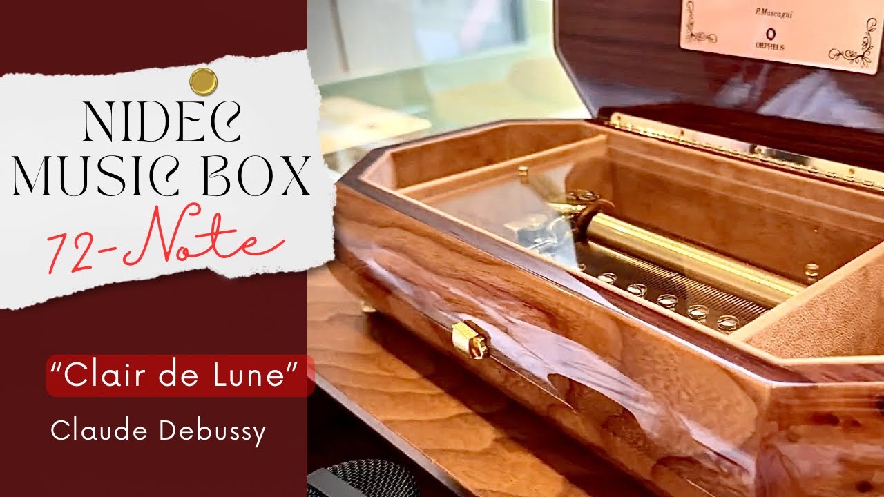 Nidec 72-note】“Clair de Lune” by Claude Debussy, order made Japan