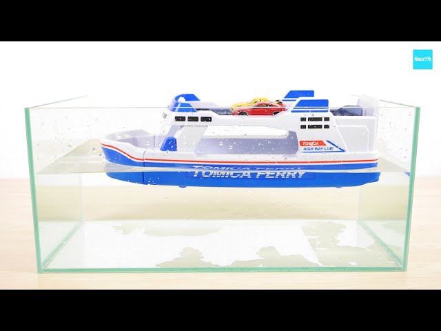 Will it float on water?! Tomica Ferry - YouTube