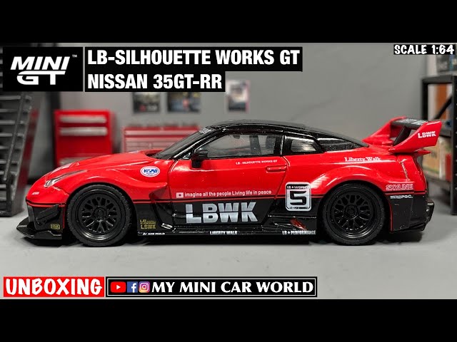 MY MINI CAR WORLD』UNBOXING MINI GT 1/64 LB-SILHOUETTE WORKS GT