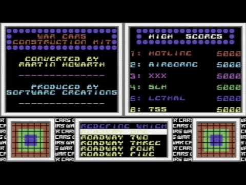 C64 War Cars Construction Kit 1+2+3 OTHER STARTING MUSIC