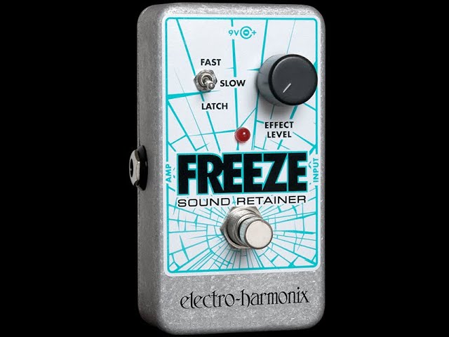 日本語訳付き】Electro Harmonix Freeze Sound Retainer EHX Pedal