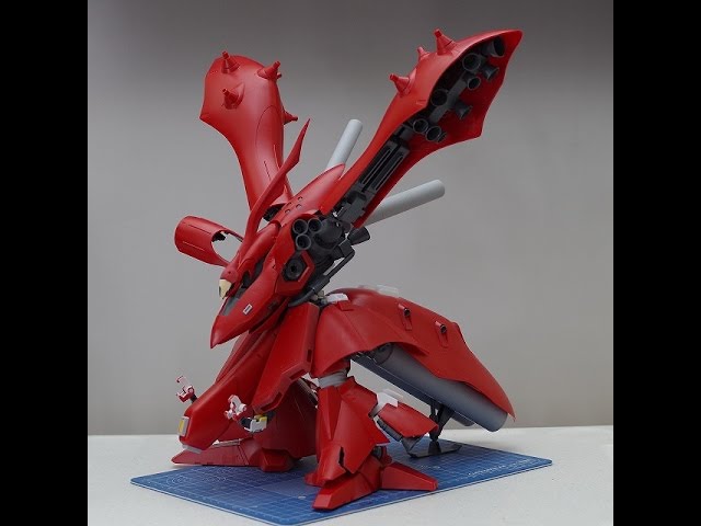 ガンプラ全塗装シリーズ：RE/100ナイチンゲール改修＆全塗装vol.1