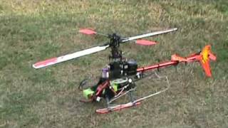How to set Main rotor blade pitch n speed on Honey bee king 3