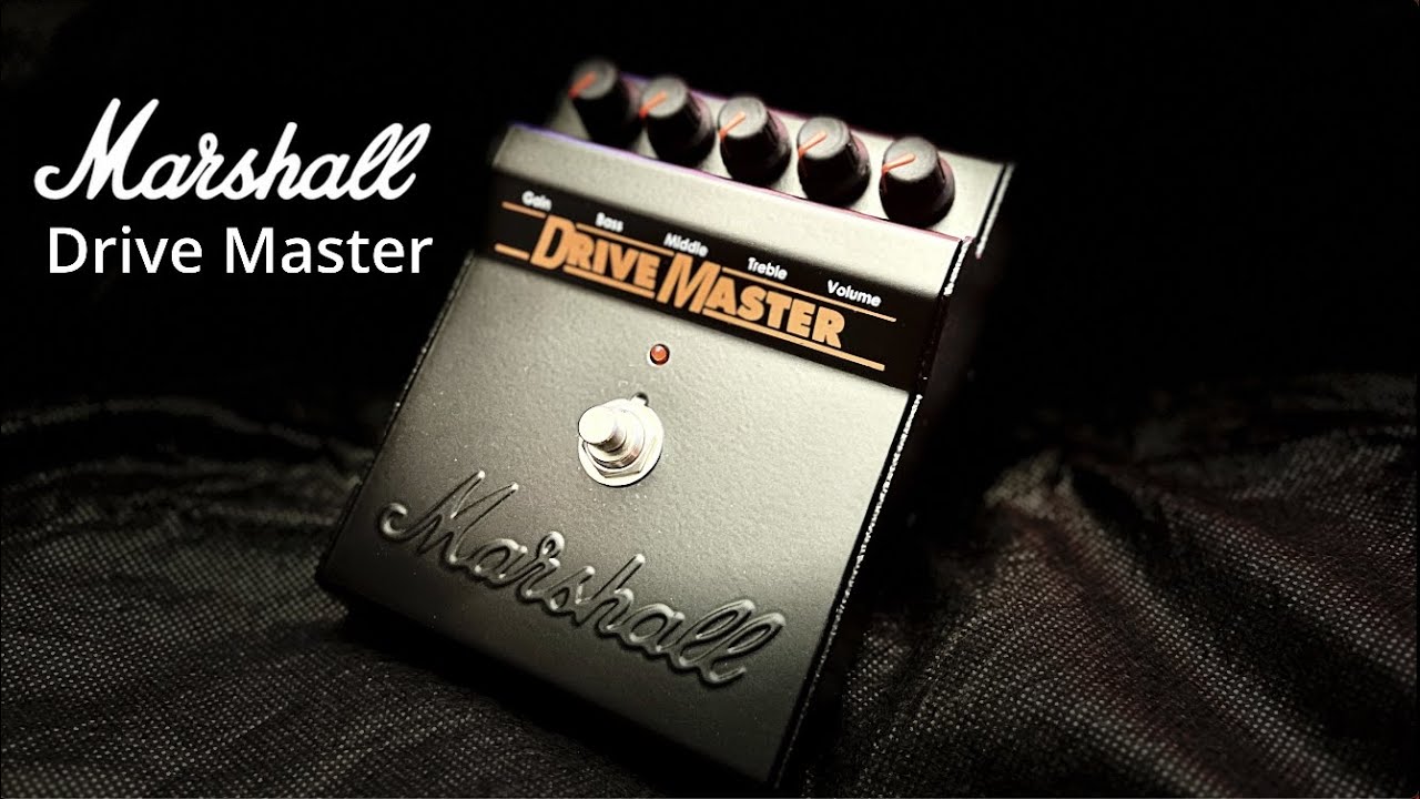 Crank it up!! The Marshall Drivemaster - YouTube