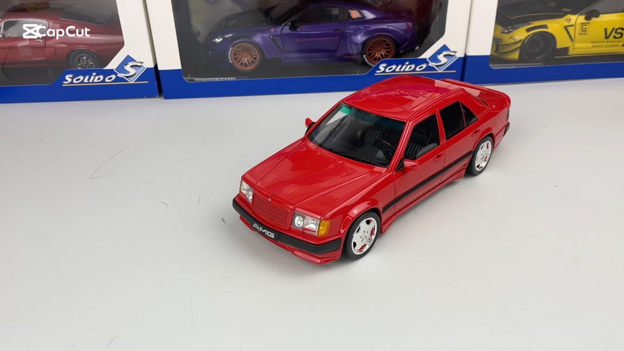 Mercedes-Benz 300 E 6.0 AMG 1987 | Otto 1:18 OT1104 Diecast Model