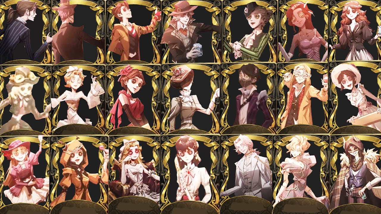 第五人格 UR衣装設定画 ポストカード ミュージアム 39枚セット まとめ