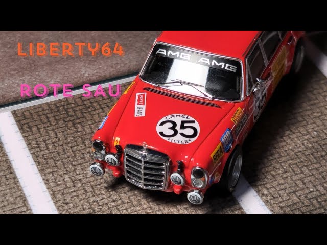Liberty64 1/64 メルセデス ベンツ Mercedes Benz 300 SEL 6.3 AMG