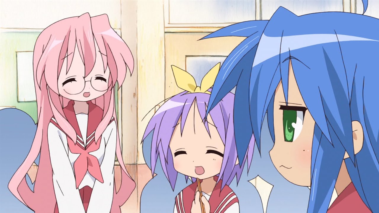 らき☆すた 第1話「つっぱしる女」（Lucky☆Star Episode 1 