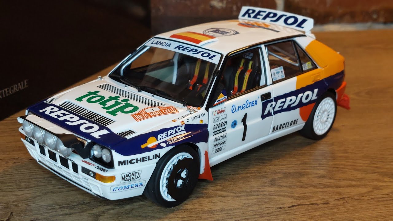 WRC Collection Lancia Delta HF Integrale Repsol Rally Monte Carlo