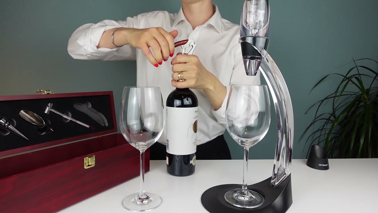 UNBOXING Magic Decanter | Deluxe Aerator Set | Esential wine