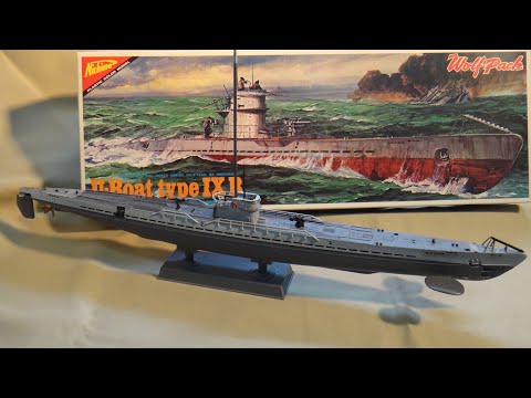 RC潜水艦を作ろう4＃1 Nichimo 1/200 U-Boat Type IX B - YouTube