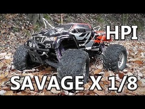 HPI Savage X 『ラジコン』10年ぶりにサベージのエンジンに火入れ