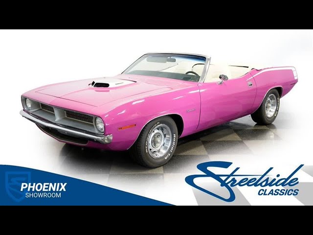 1970 Plymouth Barracuda Convertible 4667-PHX for sale | Charlotte