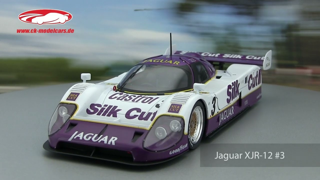 CMR 1:18 Jaguar XJR-12 #3 winnaar 24h LeMans 1990 Nielsen, Cobb