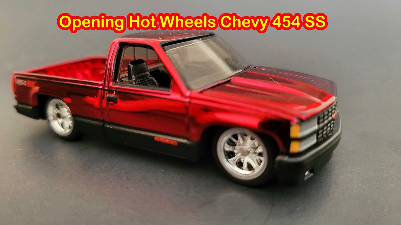 Opening Hot Wheels RLC 1990 Chevy 454 SS in Red 2023 Red Line Club