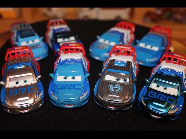 Mattel Disney Cars All Raoul CaRoule Variations (Carbon, Carnival