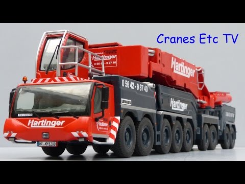 NZG Liebherr LTM 11200-9.1 Mobile Crane 'Hartinger' by Cranes Etc