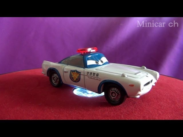 ディズニー カーズ・トミカ C-28 フィン・マックミサイル (空港警備