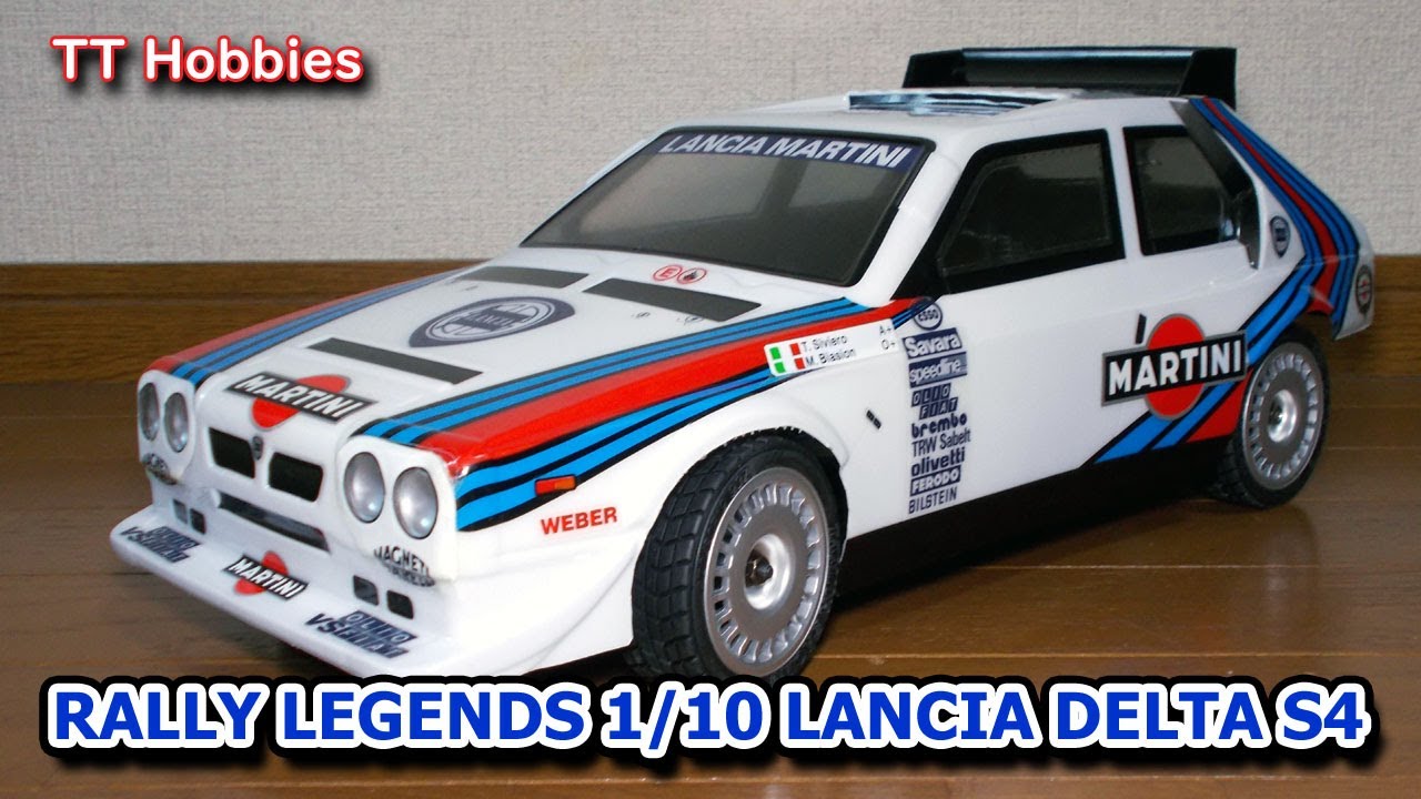 Show] RALLY LEGENDS 1/10 LANCIA DELTA S4 (TAMIYA TT-02) - YouTube