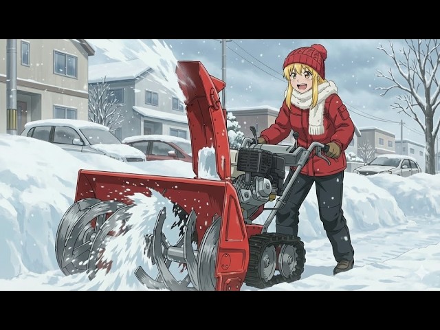 なかなか手を掛けられなかった癖が強いヤナセ中型ロータリー除雪機