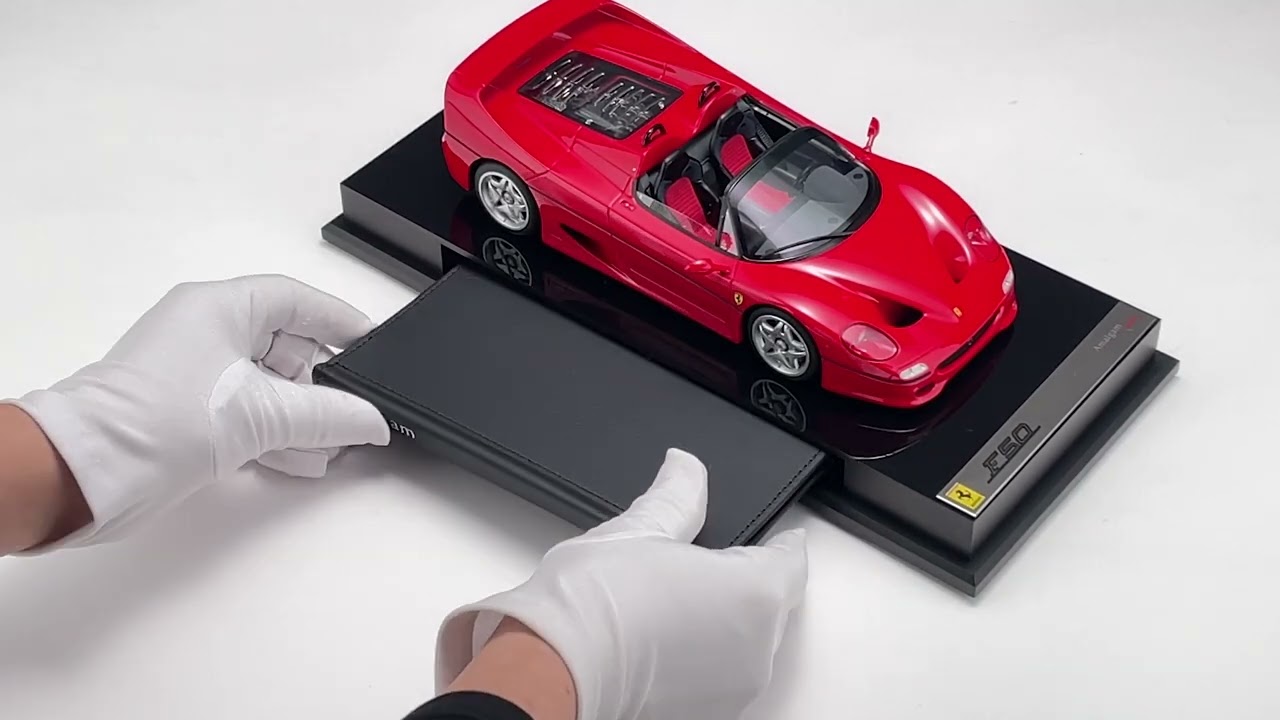 Ferrari F50 at 1:18 scale - YouTube
