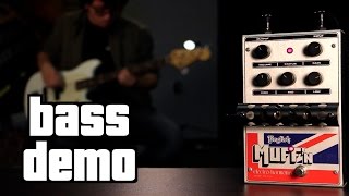 Electro-Harmonix English Muff'n Bass Demo - YouTube