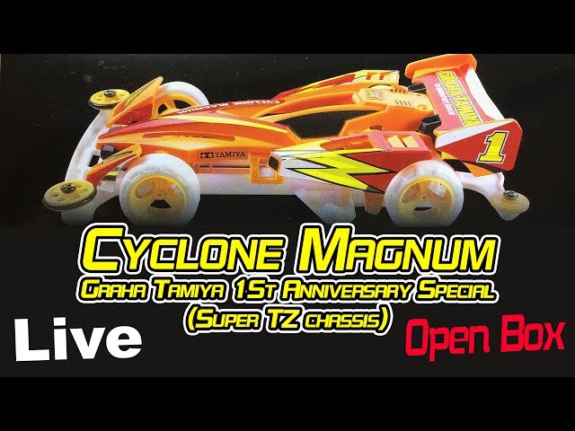 Mini4WD Channel HK - Open Box - Cyclone Magnum Graha Tamiya 1St