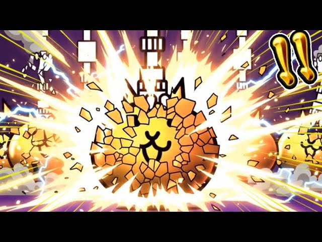 いただきニャンコ 背景をゴールドに変更 一部修正 スマホ版実況】変化