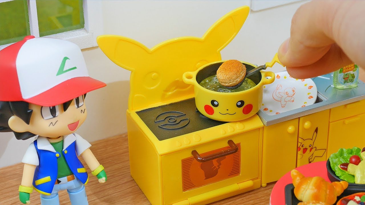 Re-Ment Miniature Pikachu Kitchen - YouTube