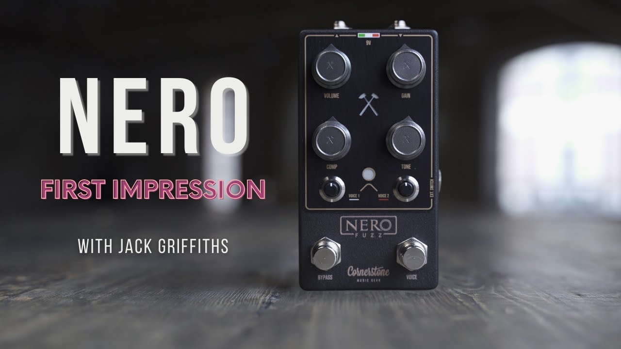 Guitar Pedal X - GPX Blog - Cornerstone's new Nero Dumble-Fuzz is